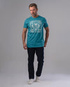 EMBROIDERED ROUND NECK T-SHIRT - GINZARY - Dockland