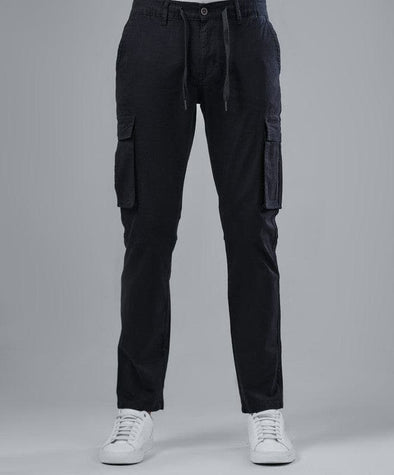 Cargo Trousers  - BLACK - Dockland