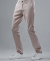 Slim Fit Chino Pants - BEIGE - Dockland