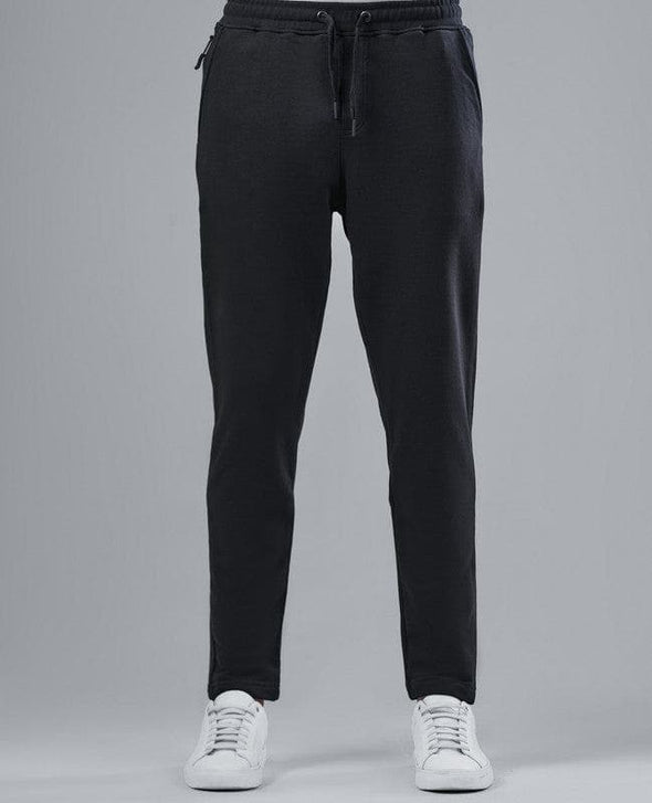 JOGGER WAIST SWEATPANTS  - BLACK - Dockland