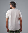 SHORT SLEEVE SLIM T-SHIRT - OFF WHITE - Dockland