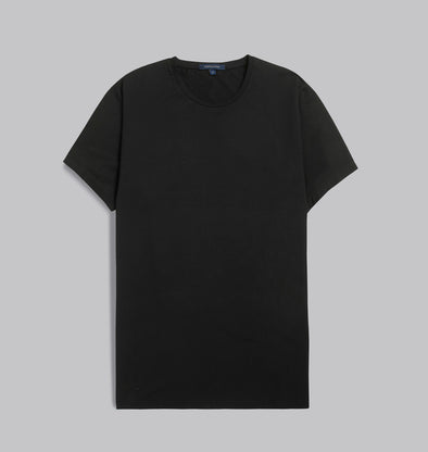 PLAIN T-SHIRT - BLACK - DOCKLAND