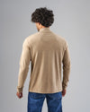 High Neck Long Sleeve Body  -  BEIGE - DOCKLAND