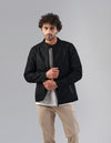 SUEDE JACKET   - BLACK-DOCKLAND