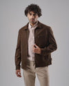 SUEDE JACKET - BEIGE - DOCKLAND