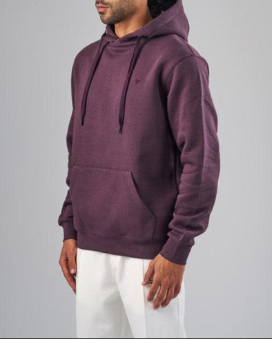 BASIC HOODIE  - BURGUNDY-DOCKLAND