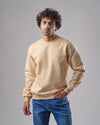 ROUND-NECK SWEATSHIRT   - BEIGE DOCKLAND