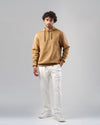 Half-Zip Hoodie   - BEIGE-DOCKLAND