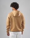 Half-Zip Hoodie   - BEIGE-DOCKLAND