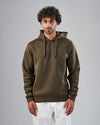 Half-Zip Hoodie   - OLIVE-DOCKLAND