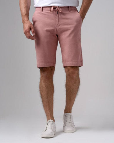 SLIM-FIT CHINO SHORT - CASSIS - Dockland